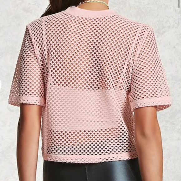 Netted star patch top - Picture 3 of 3